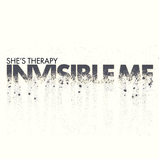 She's Therapy 8.5x8.5 Custom Flat "Invisible Me" Signed!